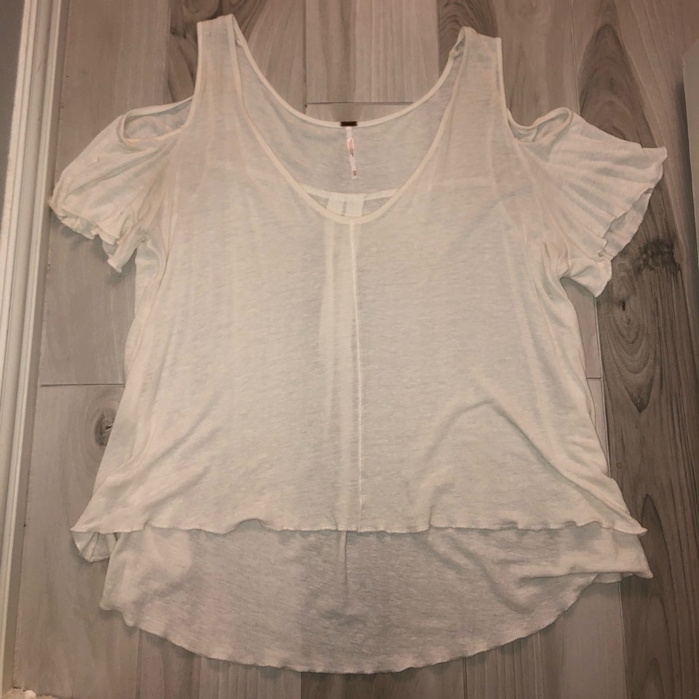 white free people top